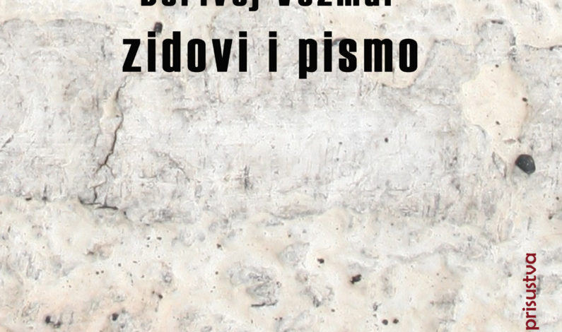Borivoj Vezmar – Zidovi i pismo
