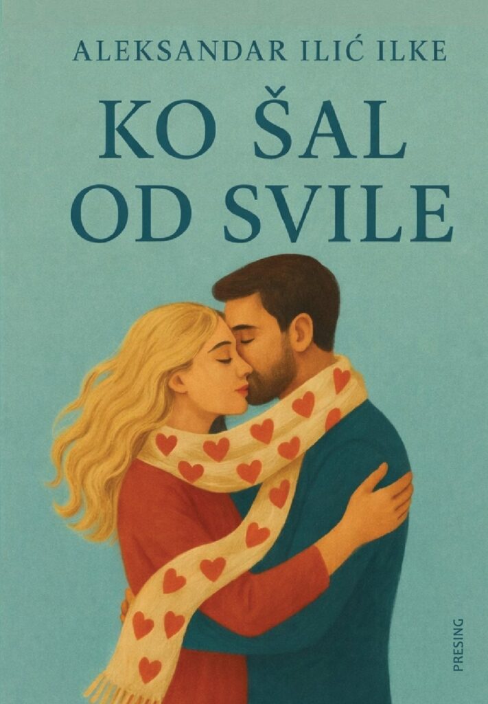 Korica knjige „Ko šal od svile“ Aleksandra Ilića Ilkea